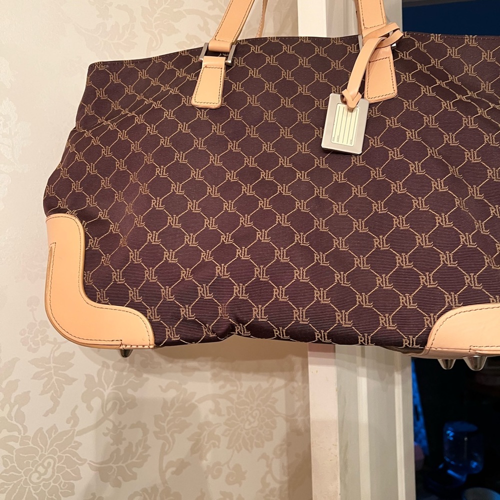 Ralph Lauren travel tote